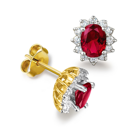 Royal Tru-Ruby Earrings