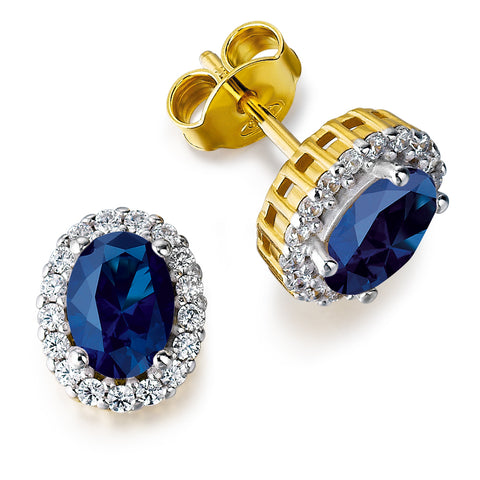 Tru-Sapphire Cincature Earrings