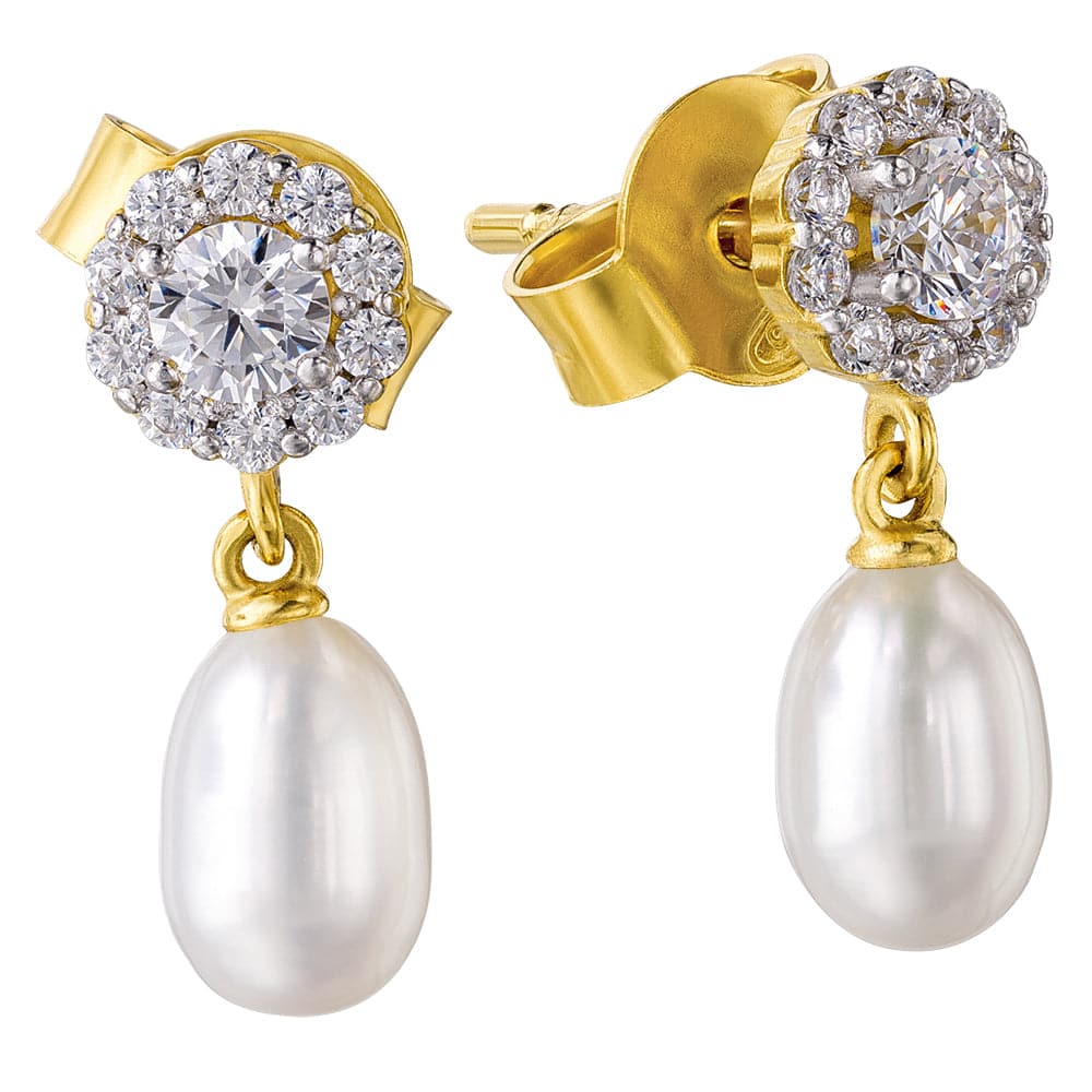 the queen's replica pearl earrings