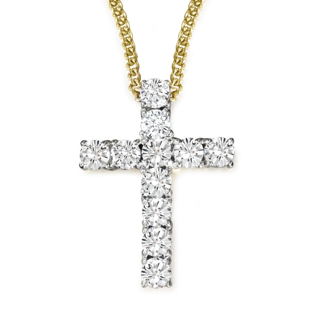 truly divine cross pendant