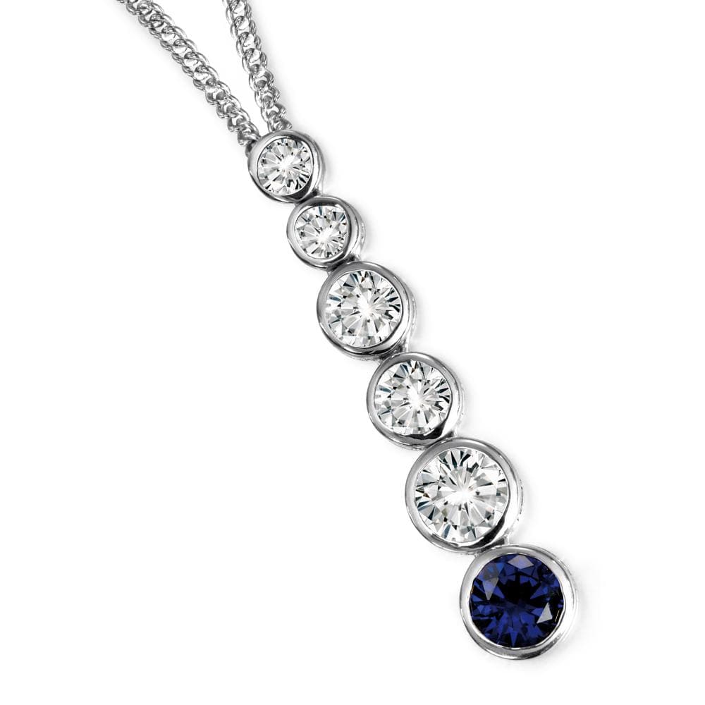 tru-sapphire truly classic pendant