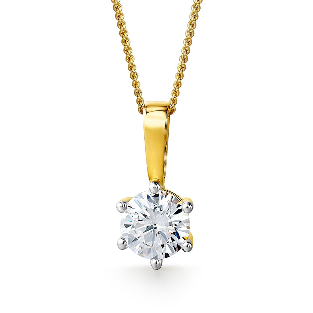 tiffany style diamond necklace