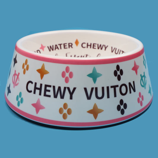 Medium Chewy Vuitton Dog Bowl