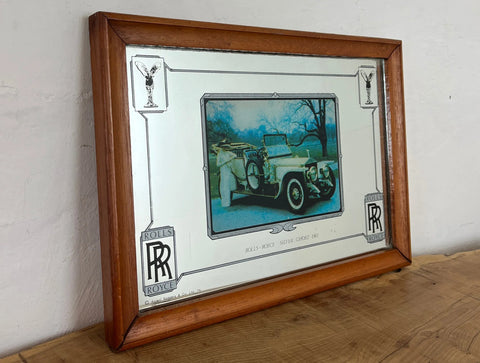 Rolls Royce Silver Ghost 1911 Advertising Mirror