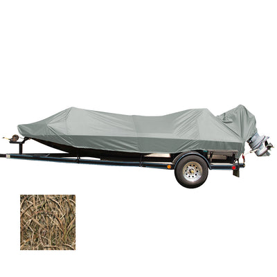 Carver Performance Poly-Guard Styled-to-Fit Boat Cover f/18.5 Jon Style Bass Boats - Shadow Grass [77818C-SG]