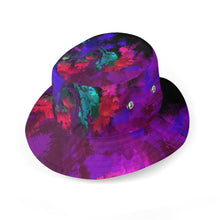 Load image into Gallery viewer, &quot;Chromatic Release&quot; Custom Wide Brim Bucket Hat
