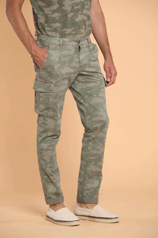 Chile pantalone cargo uomo pattern camouflage mason's