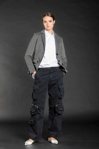 Mason's New Wilbour women's cargo pants model