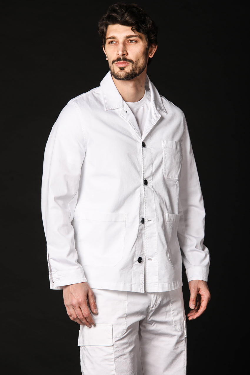 M74 Work Jacket field jacket uomo limited edition in cotone e tencel regular ①