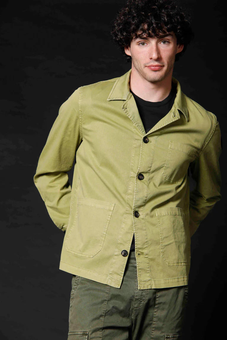 M74 Work Jacket Field Jacket Herren Logo Edition aus Baumwolle und Tencel