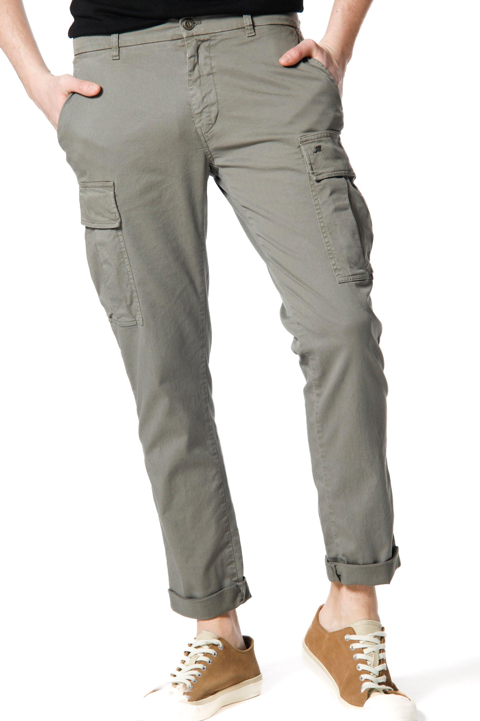 Airfield pantalone cargo uomo in twill di cotone regular fit