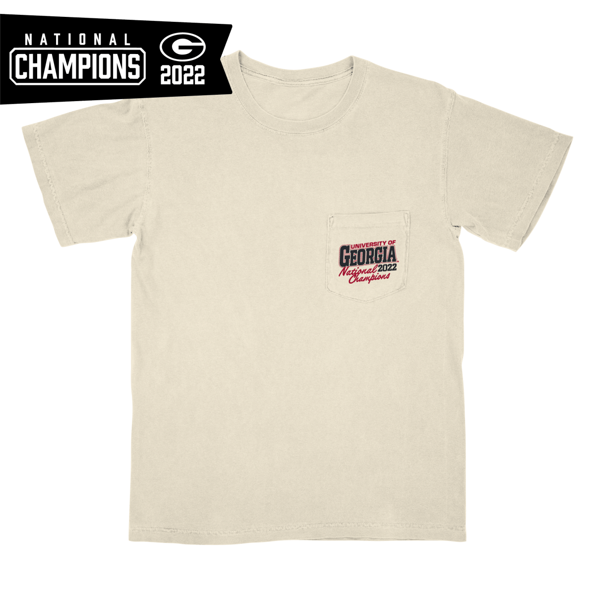 UGA Champion Golf T-Shirt - Gray S