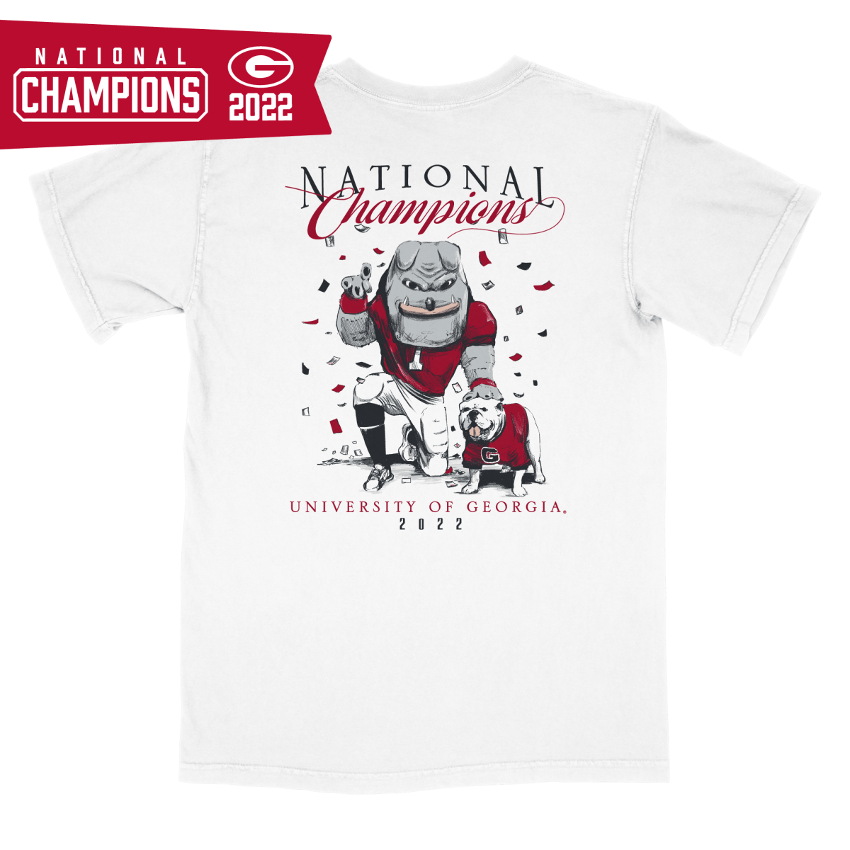 Georgia Bulldogs Braves 2021 Champions UGA Shirt - Ink In Action