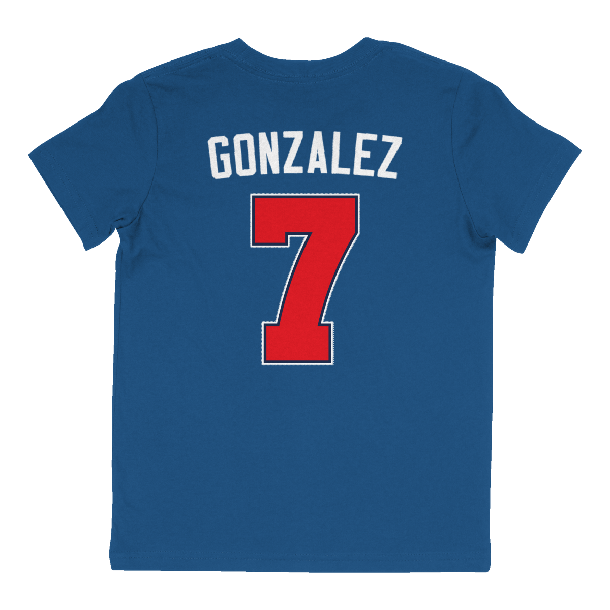 University of Mississippi Ole Miss Rebels : Jacob Gonzalez Powder Blue Jersey T-Shirt -  XXL / Blue