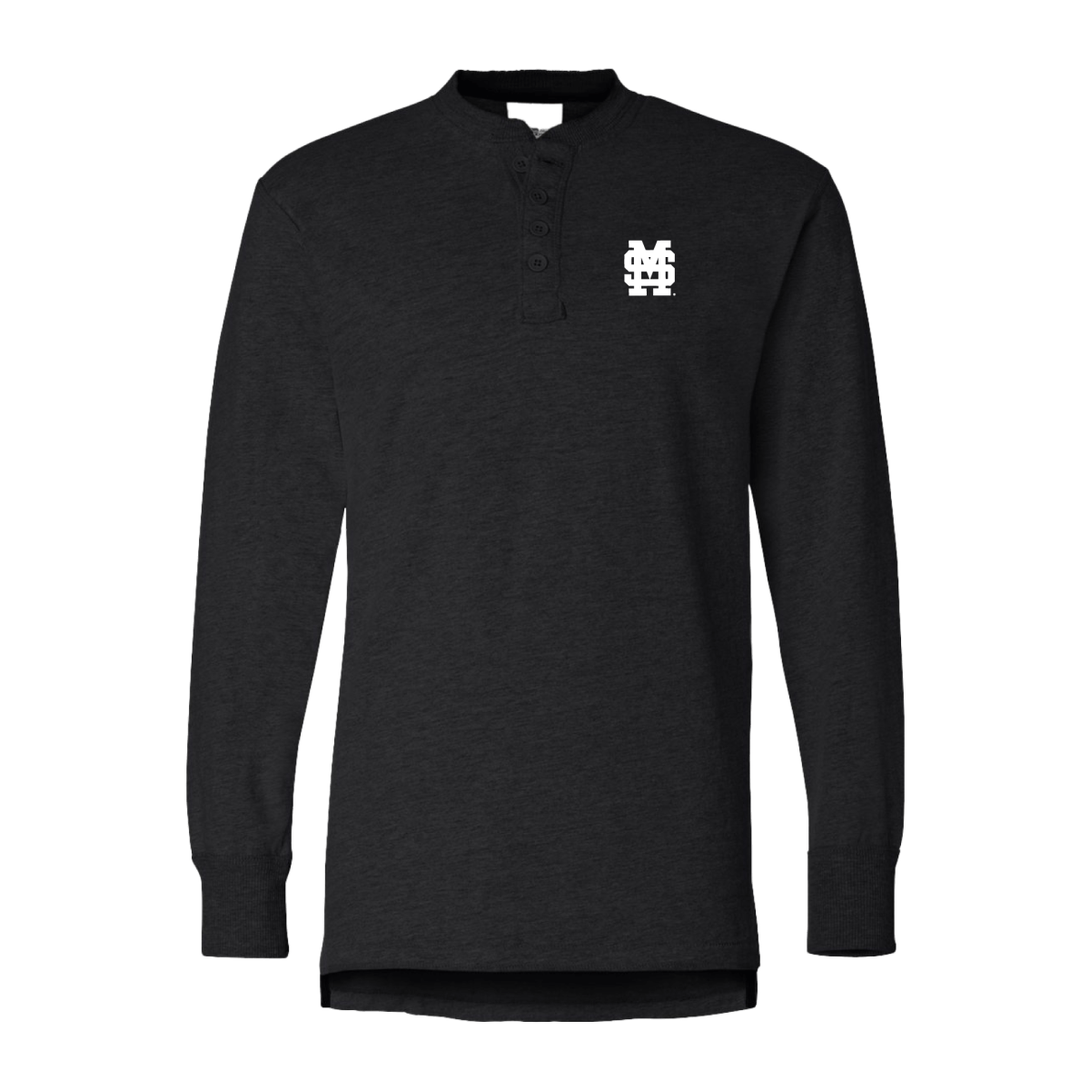 M over S Long Sleeve Henley - Shop B-Unlimited
