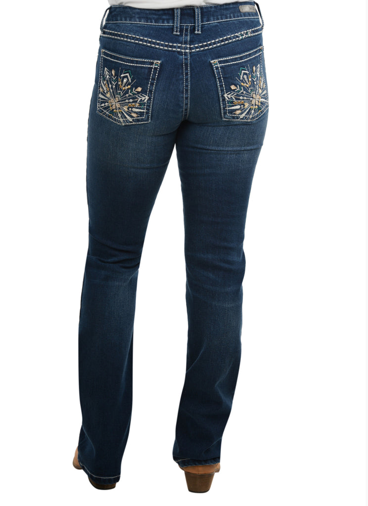 rock 47 wrangler women's jeans