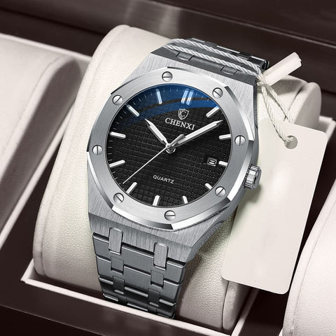 Relógio Suíço Elegance: Diamante 904® | 50% OFF