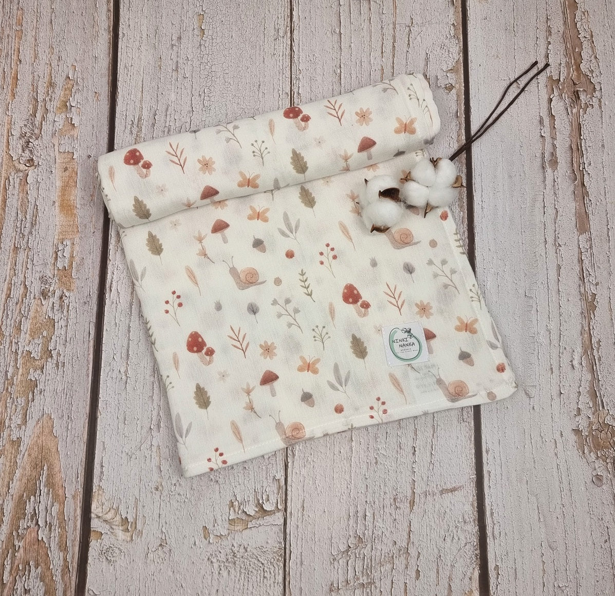 Woodland 2024 swaddle blanket