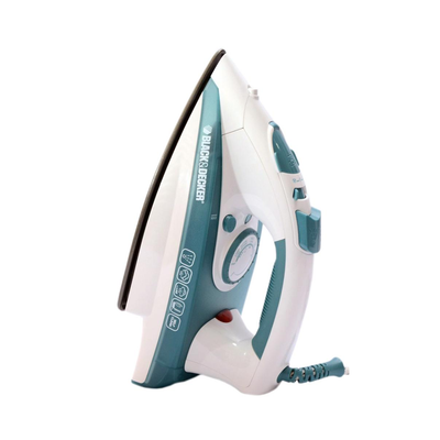 Black + Decker Steam Iron, 2400 Watt, Blue - X2150