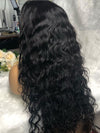 Human Hair Natural Wave 13x4 Lace Front Wigs natural black3
