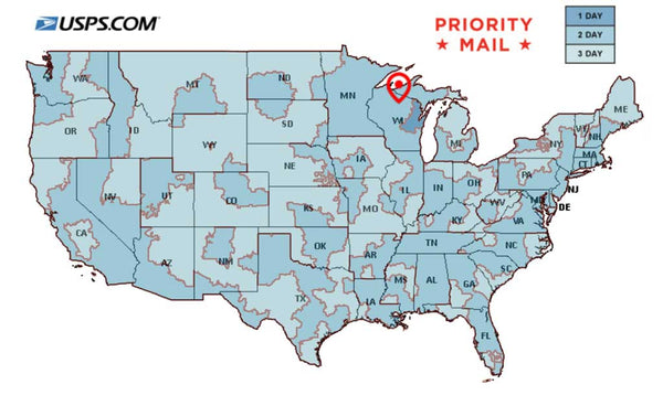 W Ginseng USPS transit maps