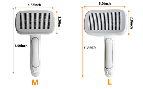 aiitle cat self cleaning hair remove brush