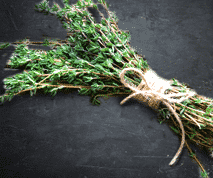 Thyme is rich in dietary fiber, antioxidants, vitamins A and C, riboflavin, calcium, iron, copper and manganese | AIITLE