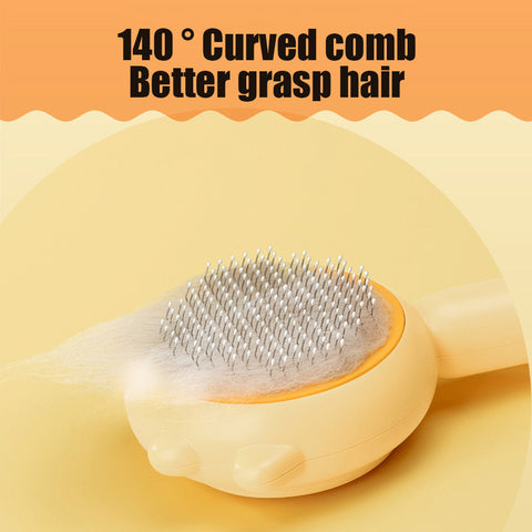 Aiitle Pet Loose Hair Remove Self-Cleaning Brush
