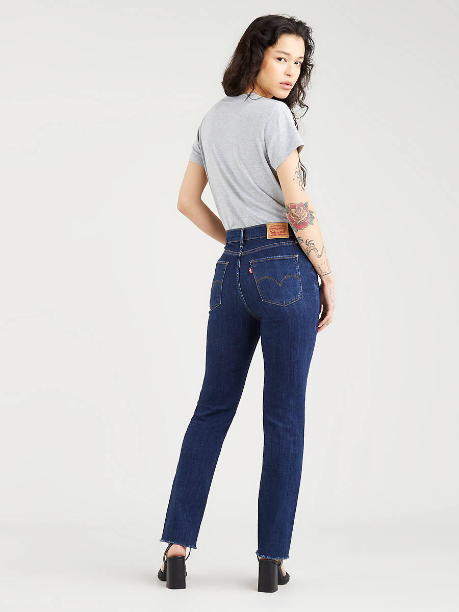 Levi's 724 High Rise Straight Chelsea Heat – Gas Station Jeans
