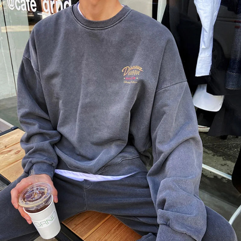 Mens Casual Printed Sweatshirt - 23545