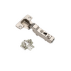 DTC, Half Overlay 110° Degree Soft Close Hinge with Euro Plate, Steel Damper