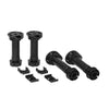 100mm Cabinet Leg Pack, Adjustable Kitchen Legs x 4, Reinforced Plastic