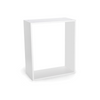 Duracab, Flat-Pack Boiler Housing Wall Unit, 600mm Wide, 900mm High, White