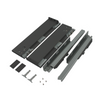 IVIRO, TwinPro, Soft Close Drawer Kit, Runners, Back & Base, D450mm x H126mm, To Suit 300-1000mm