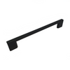 Bari, Slimline D Handle, Matte Black, 128-320mm Hole Centres