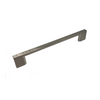 Slimline Bar, D Pull Handle, Brushed Nickel, 96-320mm Hole Centres