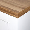 Block Walnut, Duropal Laminate Worktop, Breakfast Bar, Splashbacks & Upstands