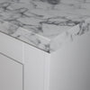 Carrara Marble, Duropal Laminate Worktop, Breakfast Bar, Splashbacks & Upstands