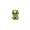 Cairo Round Knob, Knob Handle, Brushed Gold, Centre Fixing