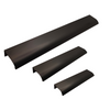 Luxor, Profile Handle, Matte Black, 128-256mm Hole Centres