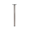 Breakfast Bar Leg, Brushed Nickel - Polished Chrome, 60 x 870mm