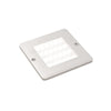 Siena LED Light, 75mm Square, Natural White, Stainless Steel, Under Cabinet Light