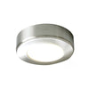 Nebbia Surface Diffused LED Light, Natural - Warm White, Brushed Nickel, Under Cabinet Light
