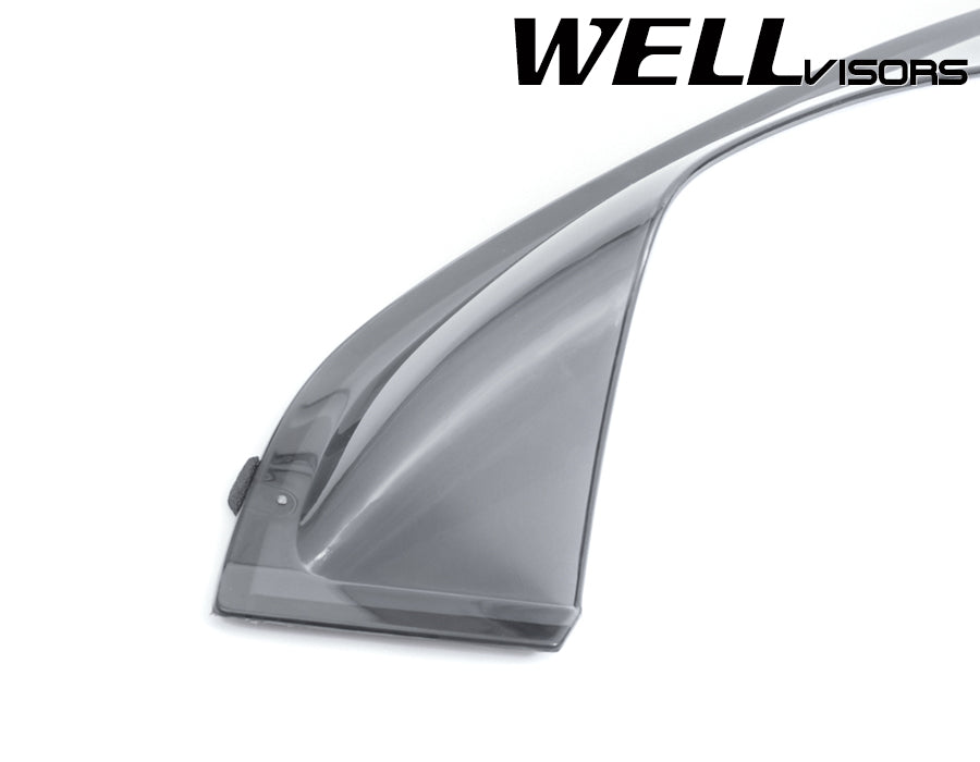 WellVisors Side Window Deflectors Toyota Tundra 07-21 Double Cab Off