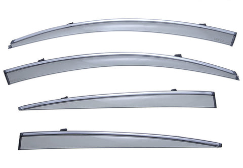 WellVisors Side Window Deflectors Lexus ES300 ES330 02-06 With