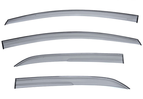 WellVisors Side Window Deflectors Toyota Yaris 5dr hatchback 12-18