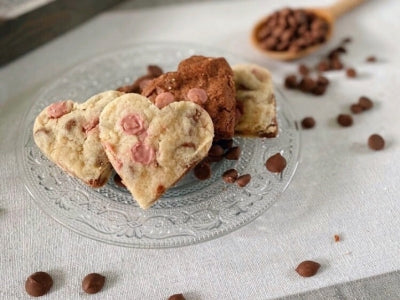 Cookies en forme de coeur par Laura Todd