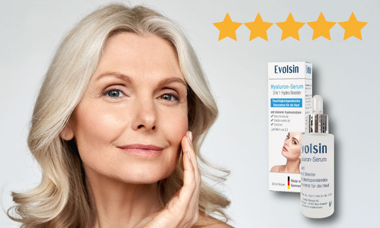 5 Sterne Bewertungen Evolsin Hyaluron Serum