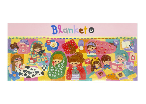 Dingamart Blanket sparkle sticker A671