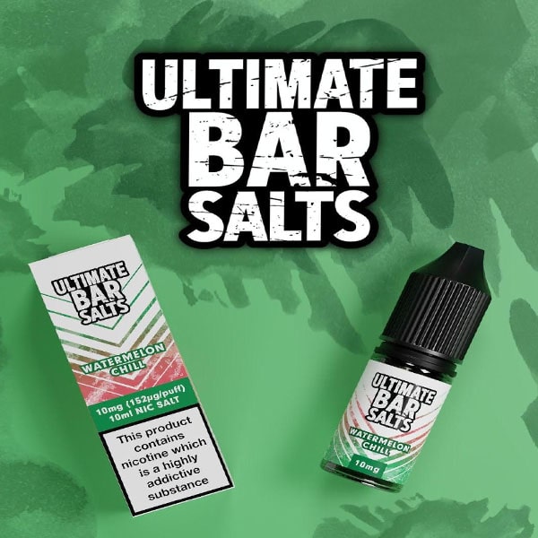 Ultimate E liquid Bar Salts - Watermelon Chill 10ml